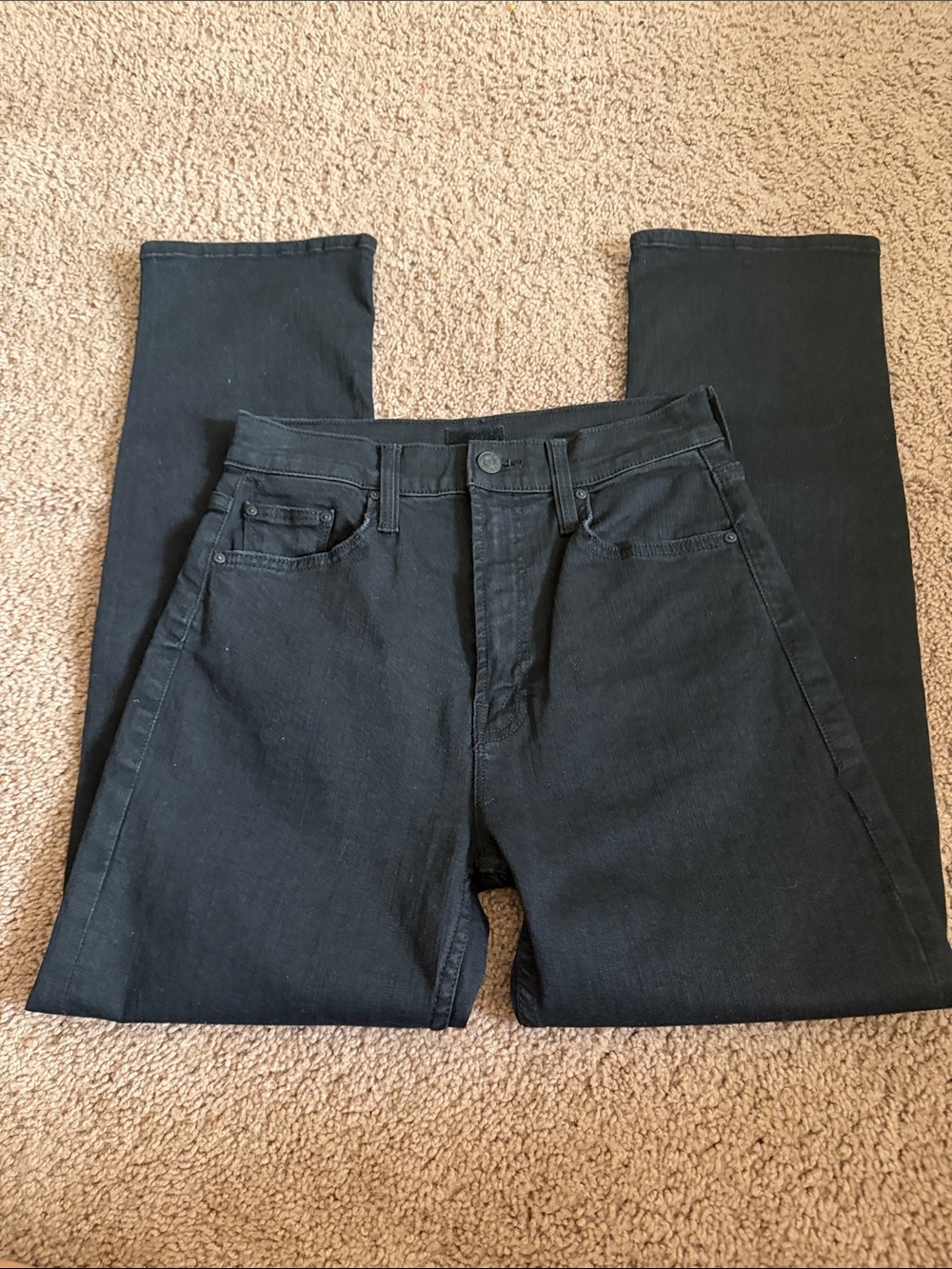 Mother high waisted rider ankle